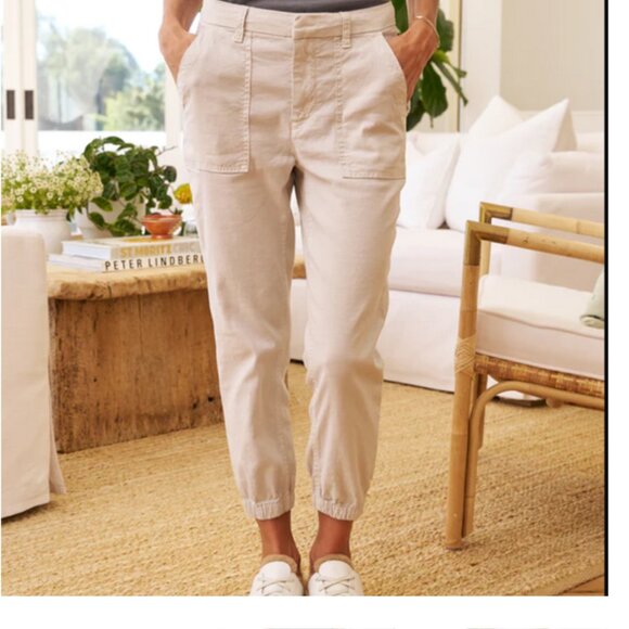 Frank & Eileen Jameslon Utility Cropped Fray Hem Pants Size 2 - Picture 15 of 15